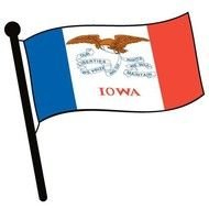 Waving Flag Clip Art N34