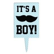 Mustache Baby Shower Cakes
