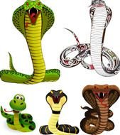 Snake as graphic elements for clipart