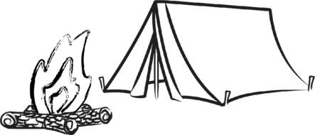 Family Camp drawing