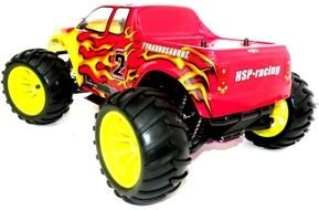Details About Nitro Gas RC TRUCK 4WD Buggy 1 10 Car New TYRANNOSAURUS
