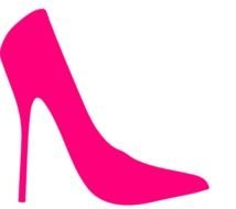 Pink High Heels Clip Art N21