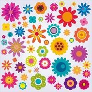 296 Colorful Flowers Clip Art Packjpg