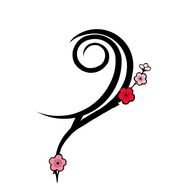 Bass Clef Tattoo N3