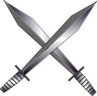 Crossed Swords Clip Art N17