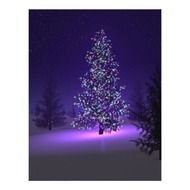Purple Christmas Tree N2