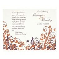 Purple Fall Wedding