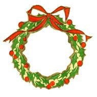 Christmas Wreath Clip Art N93