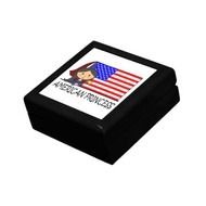 Cartoon American Flag Clip Art N32