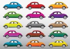 Beetle Cars drawing