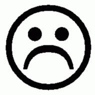 Black And White Sad Face N3