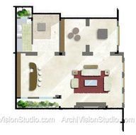 Floor Plans And Site Plan Drawing