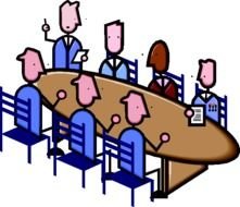 Group Meeting Clip Art N24