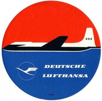 Vintage Luggage Stickers