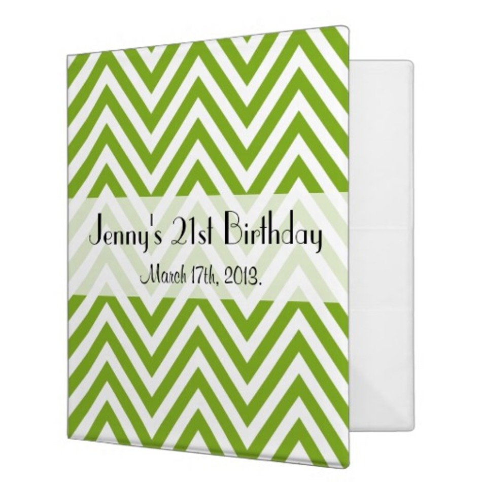 Green Zig Zag Lines N2