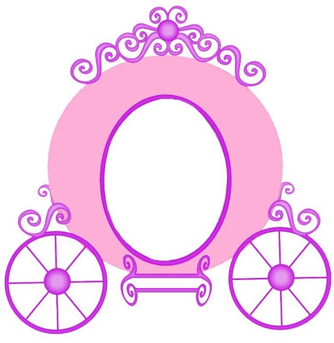 Pink Princess Carriage Clip Art N3