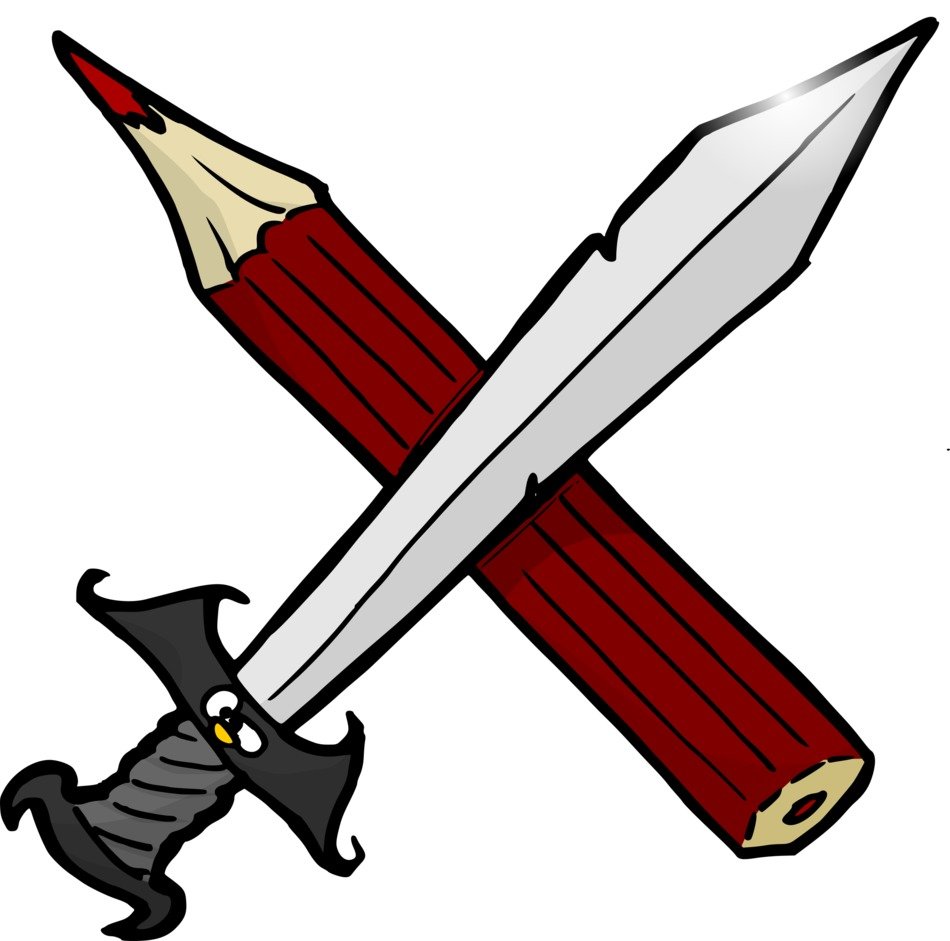 Sword And Pencil darwing