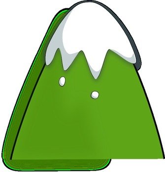 Cartoon Mountains Clip Art N30