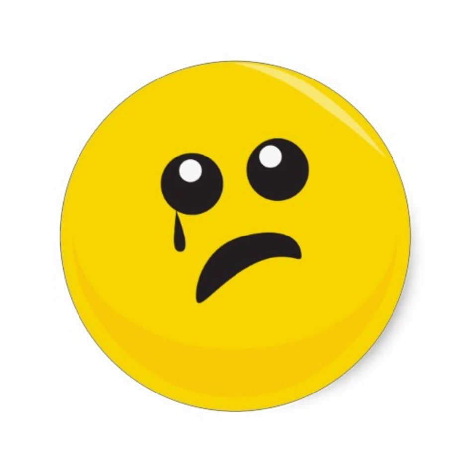 Sad Crying Smiley Face N9