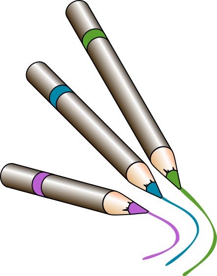 Yellow Crayon Clip Art N11