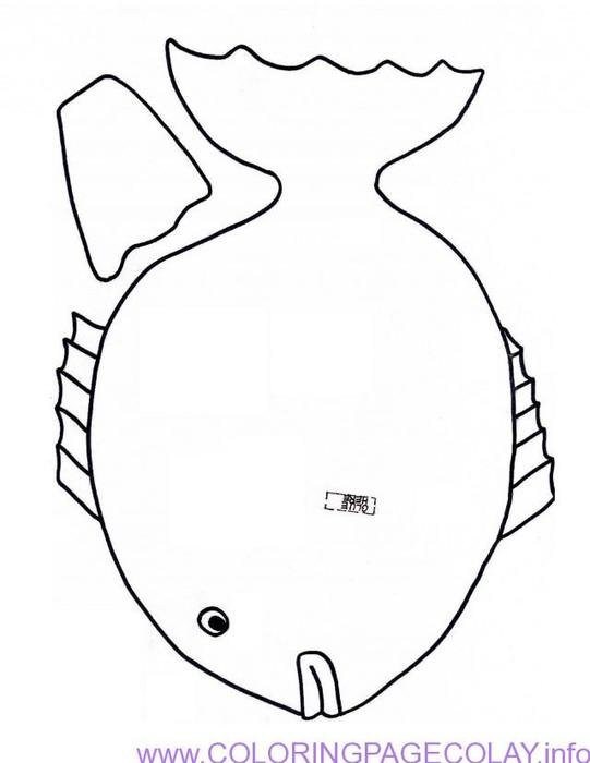 Best Coloring Fish Clip Art Black And White Picture Hd