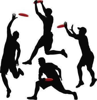 Ultimate Frisbee Clip Art N17
