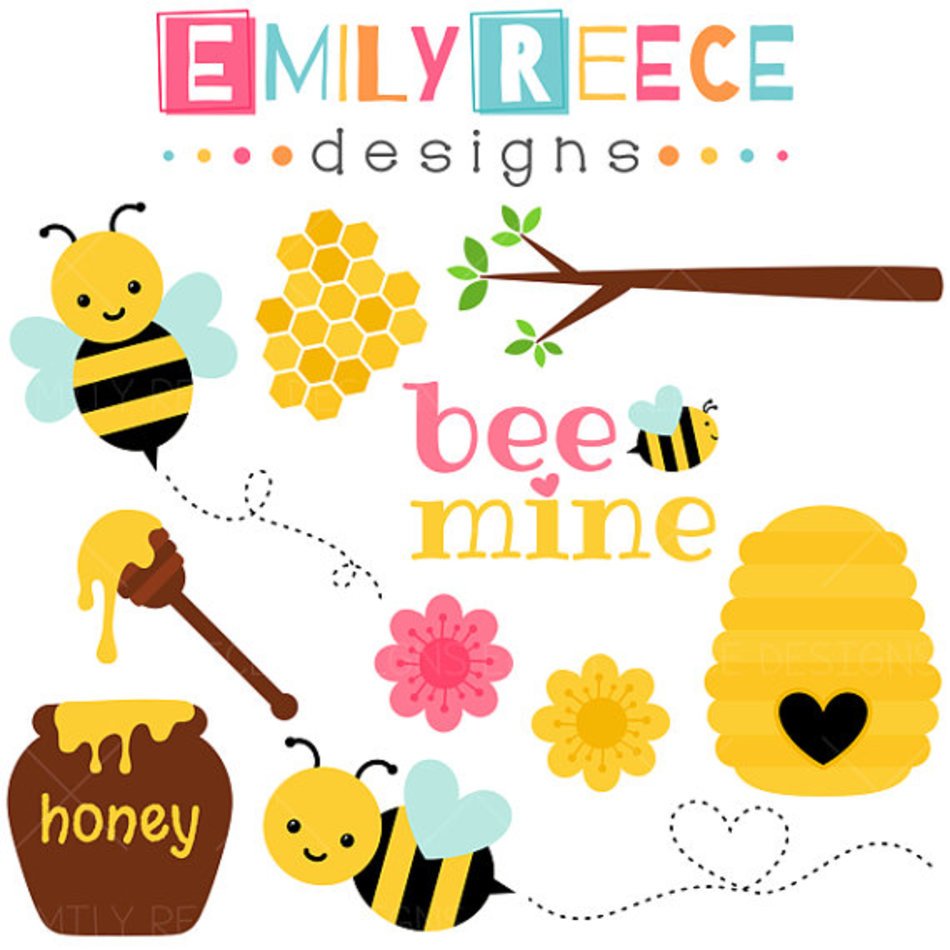 Spring Bee Clip Art N6