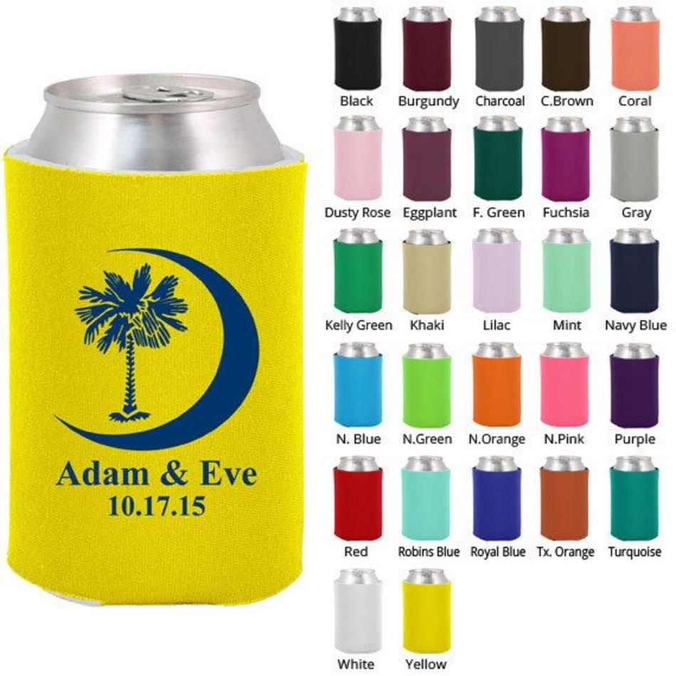 Beer Koozies Wedding Favors N6