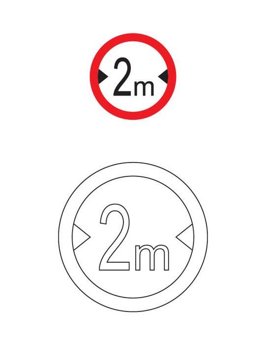 Traffic Signs Coloring Pages N4