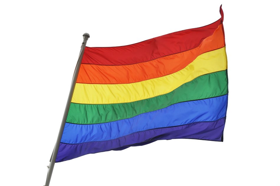 Gay Flag as a picture for clipart