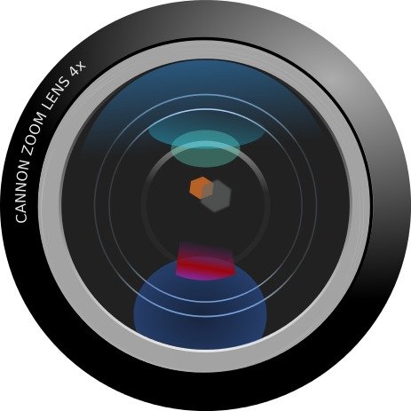 Camera Lens Vector