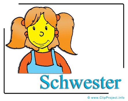 Bildtitel Schwester Clipart Free Maedchen