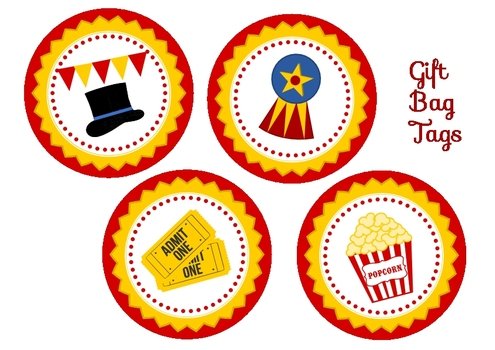 gift flags with drawings