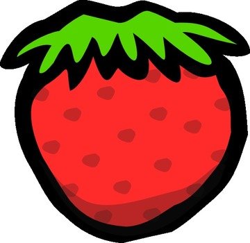 Cartoon Strawberry Clip Art N25