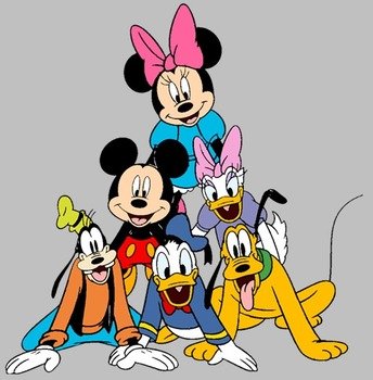 Mickey Mouse And Friends Clip Art N11