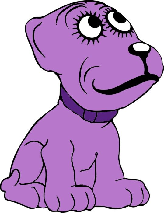 Cartoon Dog Clip Art N124