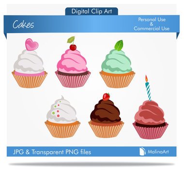 Cupcake Clip Art N116