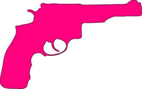 Pink Gun Clip Art N4