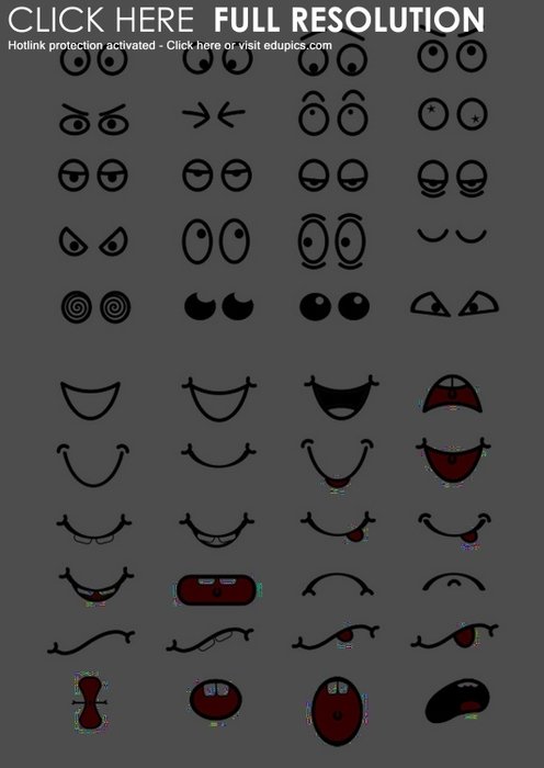 Imagen Ojos Y Bocas 305x431