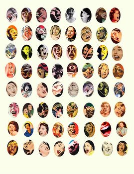 Screaming Person Clip Art N11