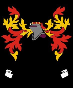 Blank Family Crest Coat Of Arms
