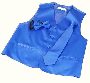 With Matching Neck Tie Clip On And Pretied Bow