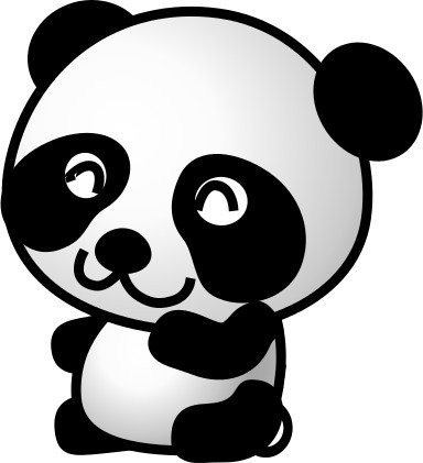 Description Animal Cartoon Clip Art Clipart Panda Tags