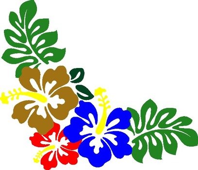 Hibiscus Flower Clip Art N62