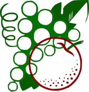 Cartoon Fruit Clip Art Grapes