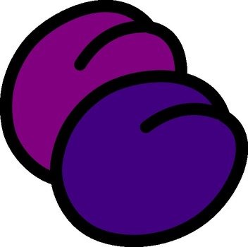 Plum Clip Art N16