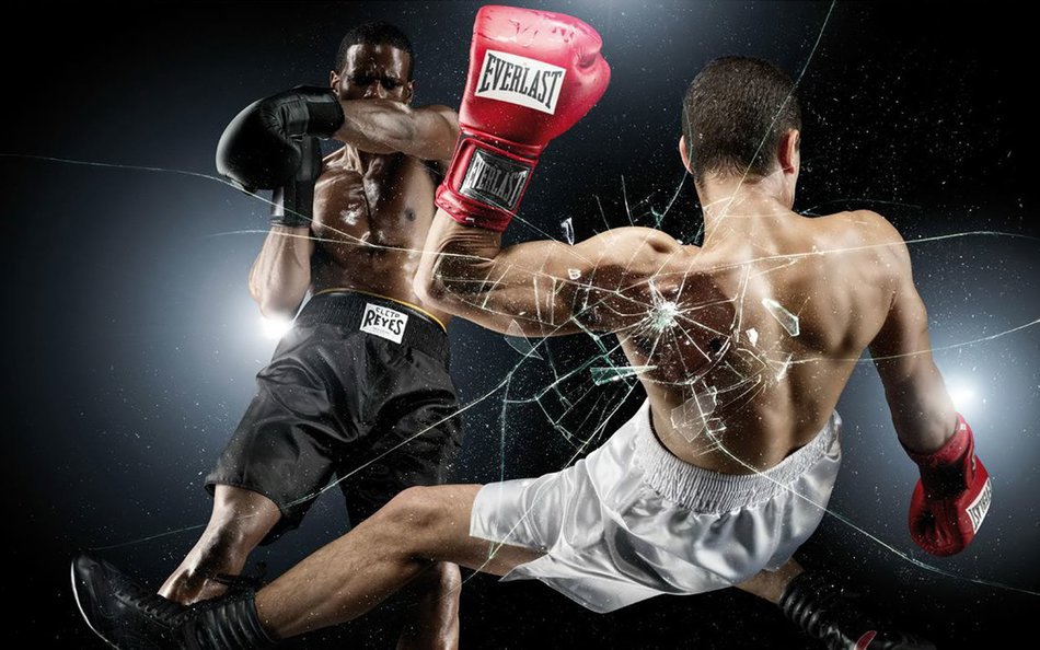 İllustration of Sport Boxing