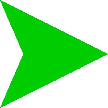 Green Right Arrow N3