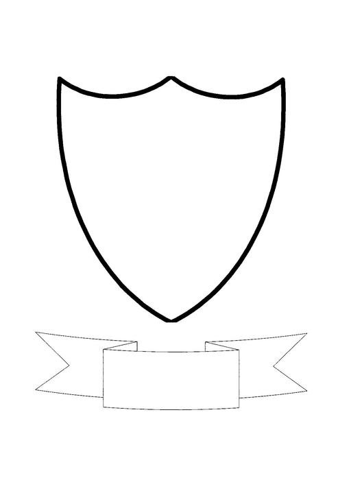 Blank Coat Of Arms Template Printable