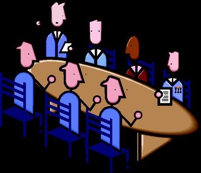 Group Meeting Clip Art N24